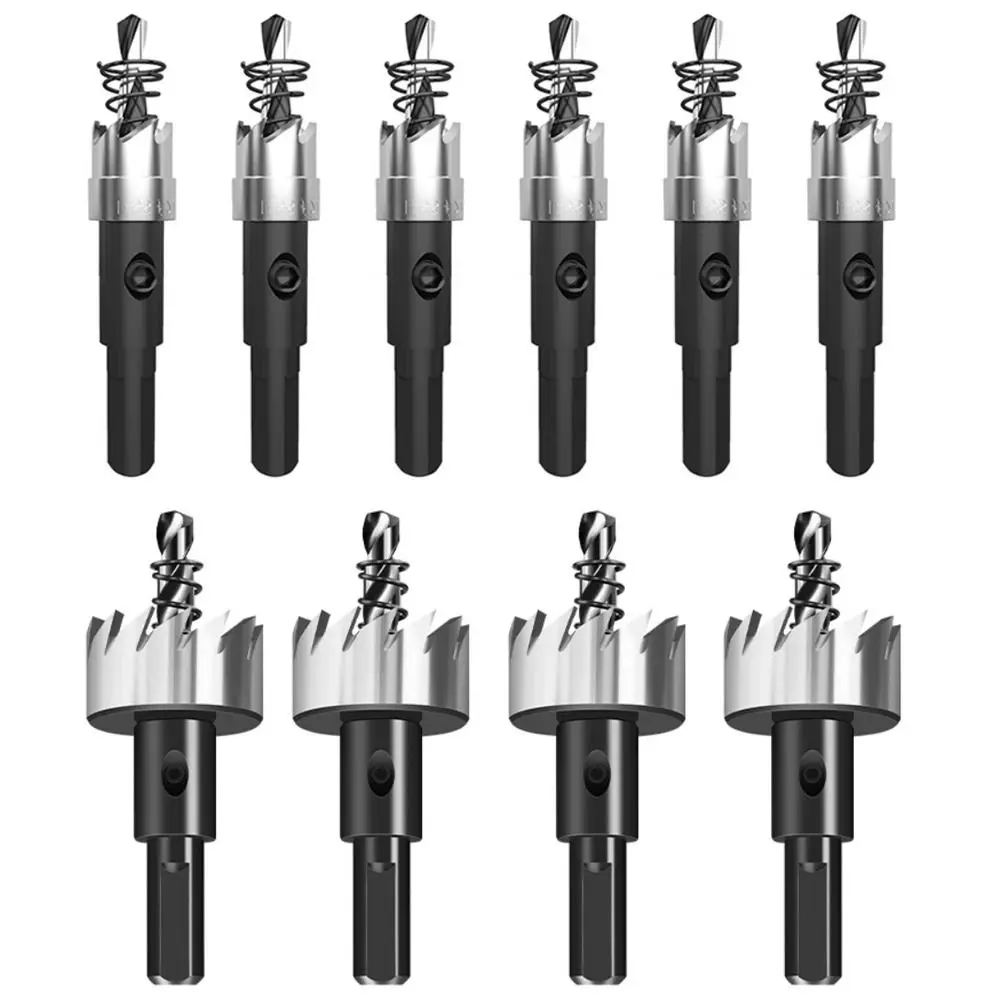 12-60 Mm Alloy Bits Higher Quality HSS Drill Bit High Speed Steel Hole Saw for Stainless Aluminum Alloy Steel Metal Drill Bits
12-60 Mm Alloy Bits Higher Quality HSS Drill Bit High Speed Steel Hole Saw for Stainless Aluminum Alloy Steel Metal Drill Bits