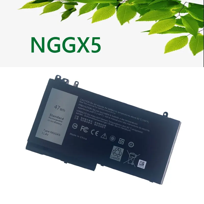 NGGX5 Laptop Battery For Dell Latitude E5270 E5470 M3510 E5570 JY8D6 E5550 954DF 0JY8D6
NGGX5 Laptop Battery For Dell Latitude E5270 E5470 M3510 E5570 JY8D6 E5550 954DF 0JY8D6