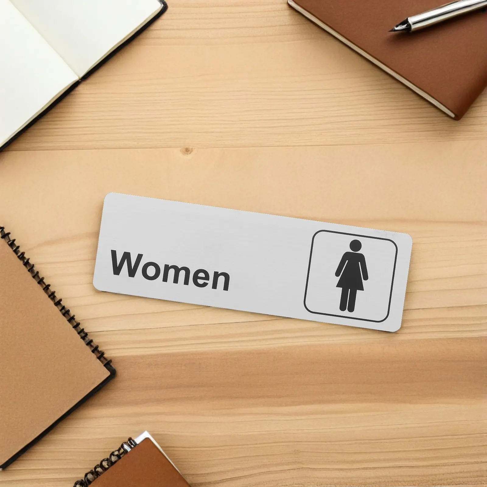 2pcs Aluminum Restroom Signs Self-Adhesive Bathroom Indicator For Door Wall Men Women Toilet Plate Metal Gender Signage
2pcs Aluminum Restroom Signs Self-Adhesive Bathroom Indicator For Door Wall Men Women Toilet Plate Metal Gender Signage