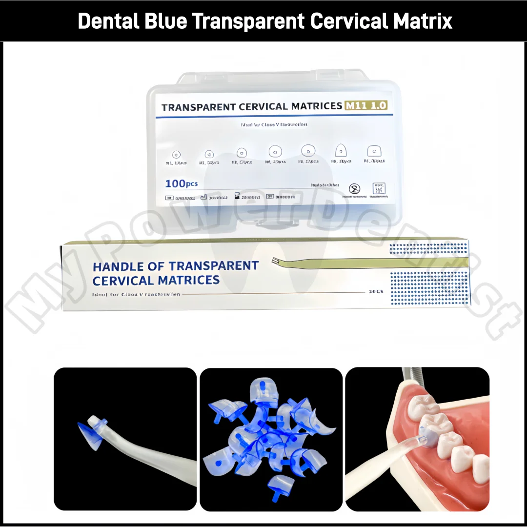 Composite Gingival Retractor Matrices-Dental Cervical Matrix Blue Transparent
Composite Gingival Retractor Matrices-Dental Cervical Matrix Blue Transparent