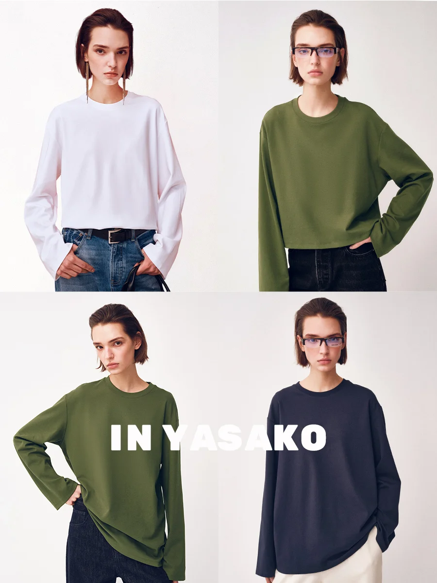 Футболка Yasako Cloud Soft Long Sve Naked Sensation, приятный для кожи, универсальный женский весенний топ из смеси хлопка для поездок на работу
Футболка Yasako Cloud Soft Long Sve Naked Sensation, приятный для кожи, универсальный женский весенний топ из смеси хлопка для поездок на работу