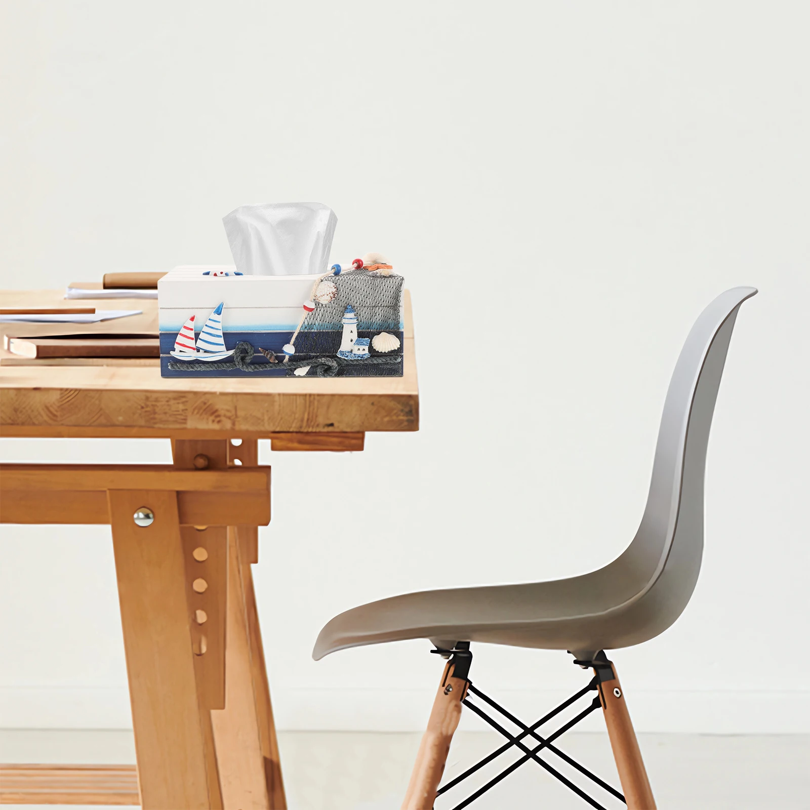 1Pcs Mediterranean Wooden Tissue Box Decorative Storage Case Wear-Resistant Holder for Home Office Car Mediterranean Tissue Box
1Pcs Mediterranean Wooden Tissue Box Decorative Storage Case Wear-Resistant Holder for Home Office Car Mediterranean Tissue Box