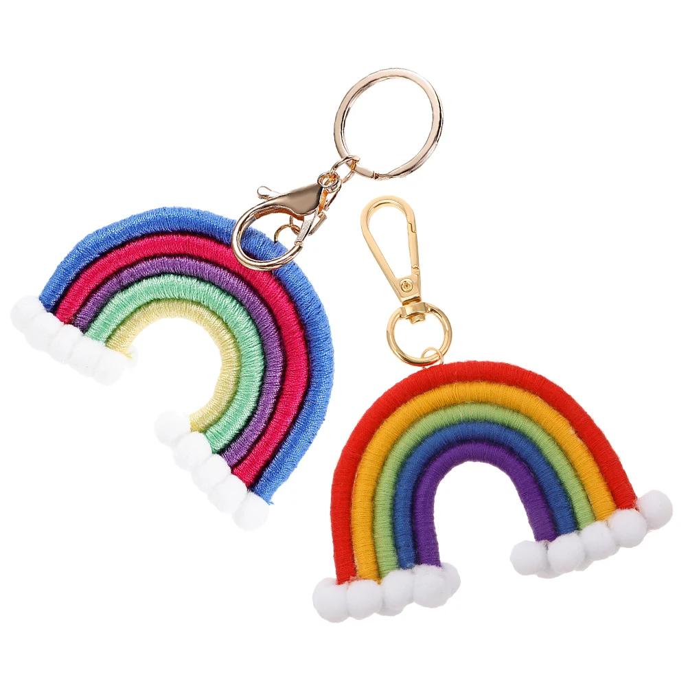 2 Pcs Rainbow Keychain Pendant For Car And Bag Cute And Aesthetic Key Holder For Peaceful Blessings Bag Pendant For Good Luck
2 Pcs Rainbow Keychain Pendant For Car And Bag Cute And Aesthetic Key Holder For Peaceful Blessings Bag Pendant For Good Luck