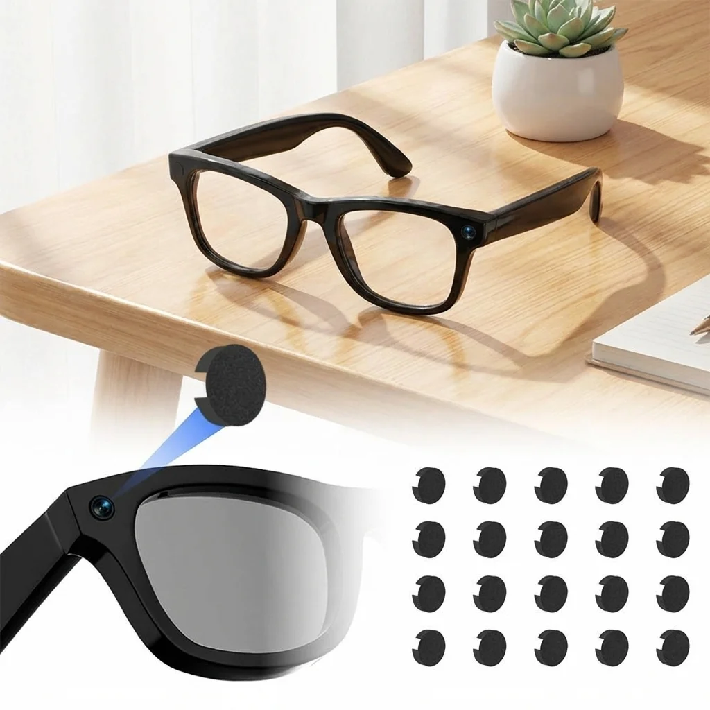 Low-Tack LED Light Blocking Stickers Restickable Non-Slip Glasses Side Shields Baffle for Ray Ban Meta Wayfarer/Skyler/Headline
Low-Tack LED Light Blocking Stickers Restickable Non-Slip Glasses Side Shields Baffle for Ray Ban Meta Wayfarer/Skyler/Headline
