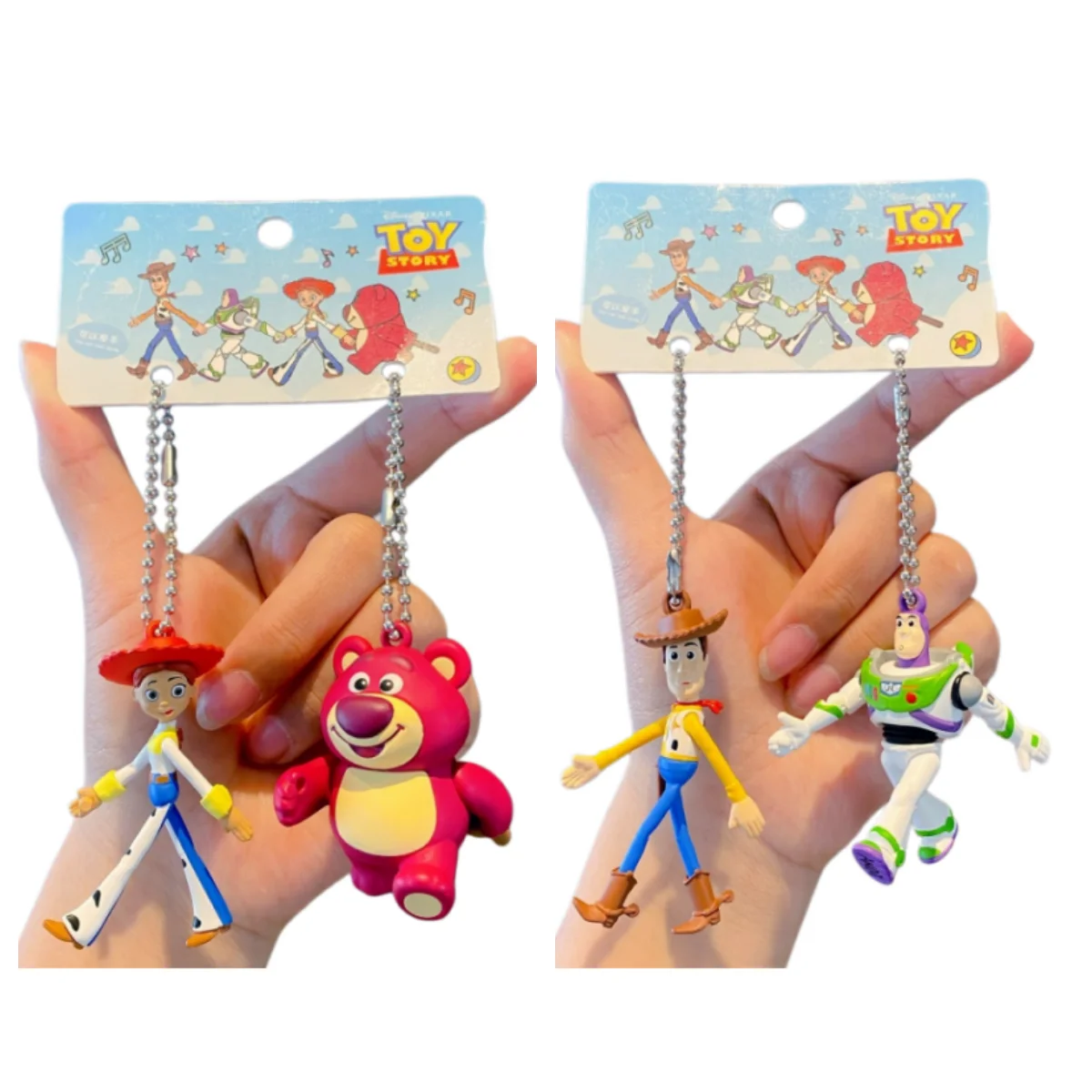 Disney Genuine Toy Story Hand in Hand Pendant Cute Cartoon Phone Bag Charm Ornament Collection For gifts
Disney Genuine Toy Story Hand in Hand Pendant Cute Cartoon Phone Bag Charm Ornament Collection For gifts