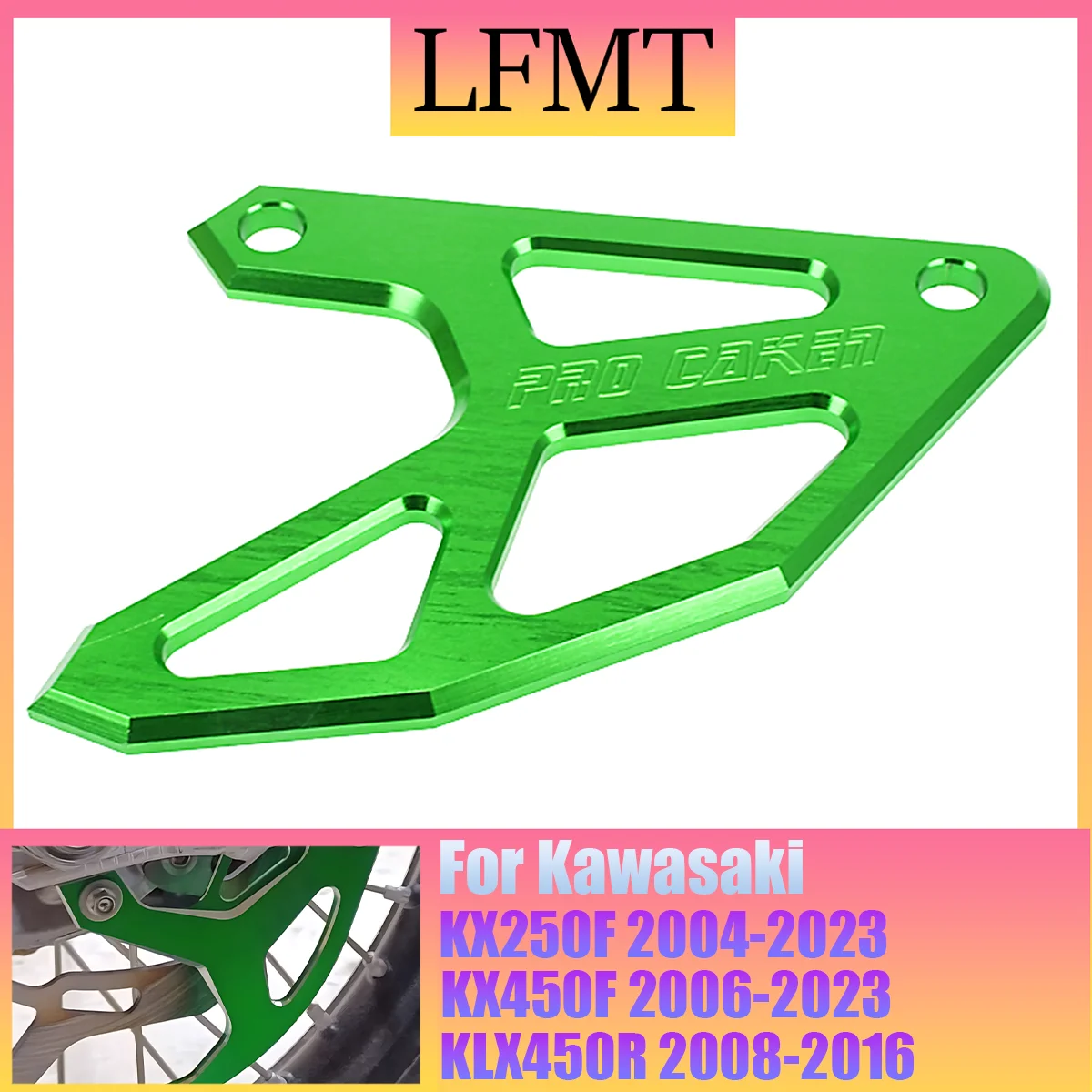 Motocross Rear Brake Caliper Brake Disc Guard Protector Cover For Kawasaki KX250F 2004-2023 KX 450F 2006-2023 KLX 450R 2008-2016
Motocross Rear Brake Caliper Brake Disc Guard Protector Cover For Kawasaki KX250F 2004-2023 KX 450F 2006-2023 KLX 450R 2008-2016
