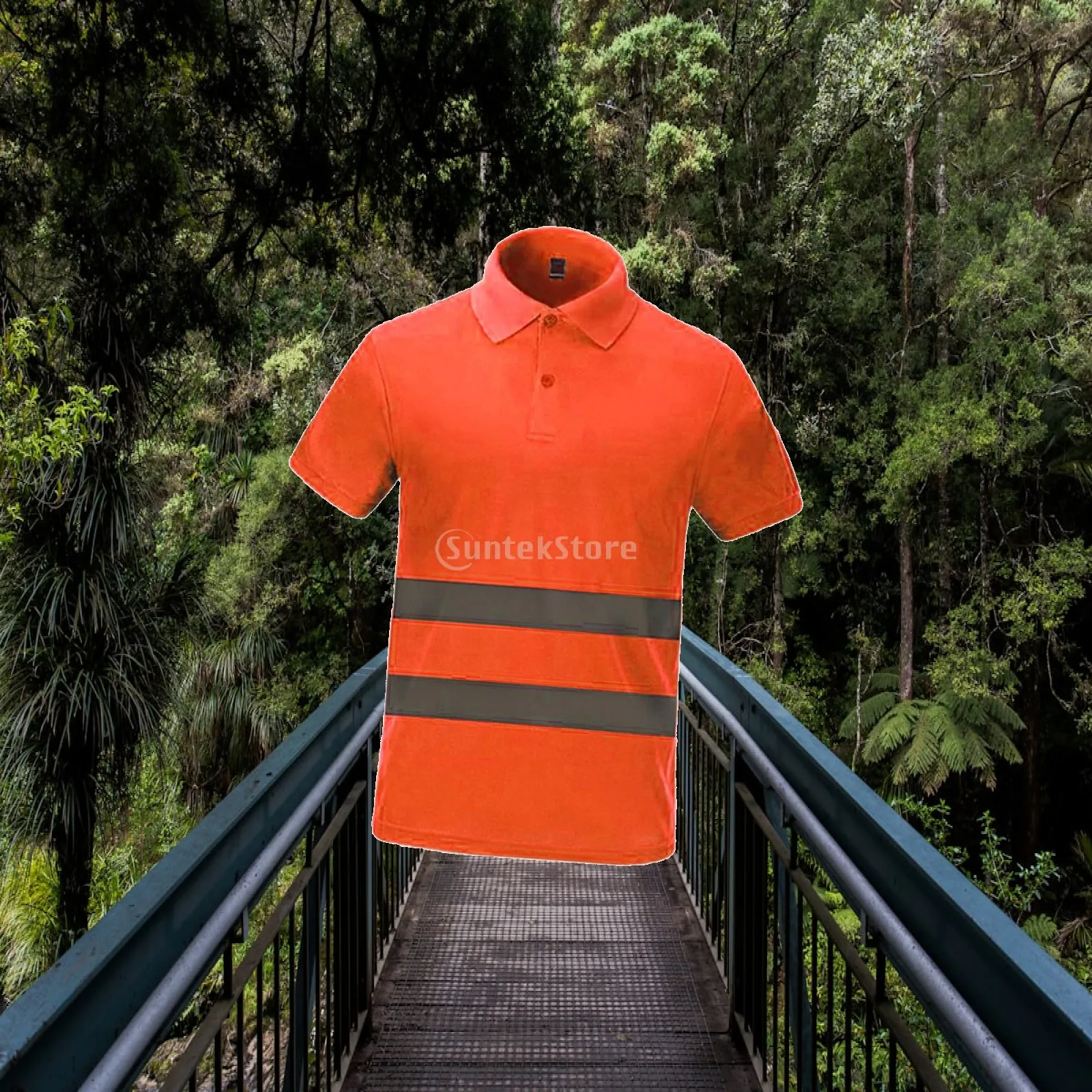 High Visibility Safety T Shirt Lightweight Polyester Reflective Work Clothes for Dog Walking and Running
High Visibility Safety T Shirt Lightweight Polyester Reflective Work Clothes for Dog Walking and Running