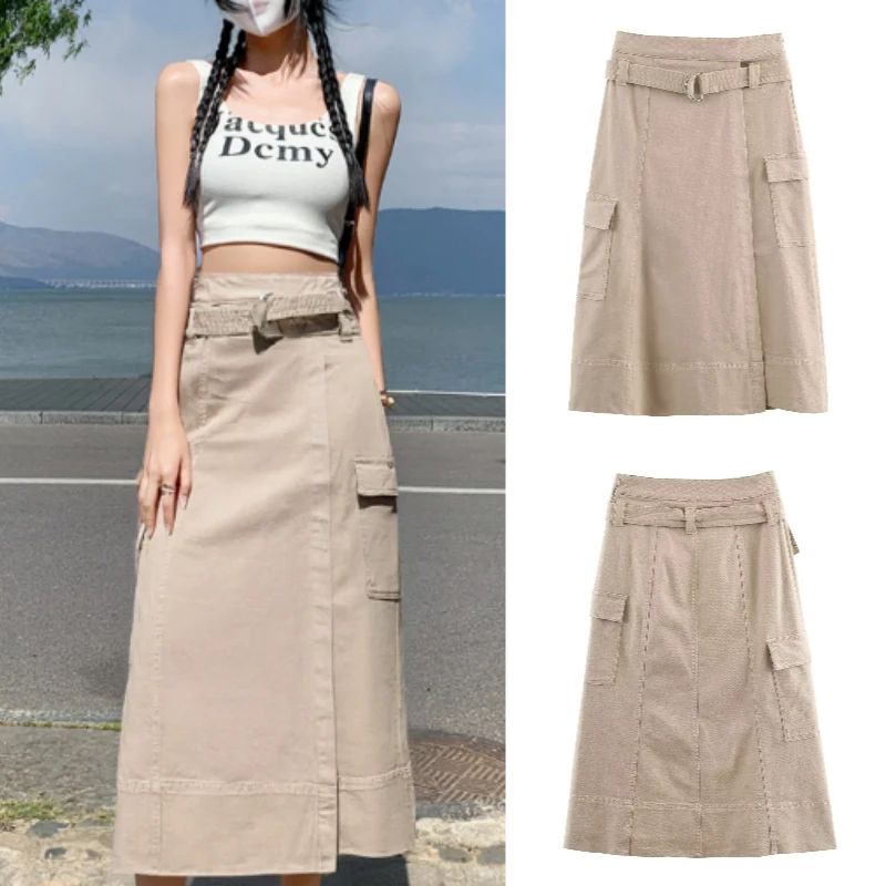 Fall/Winter Midi Skirt for Women Elegant Fashionable Belted Workwear Advanced Style New 2025
Fall/Winter Midi Skirt for Women Elegant Fashionable Belted Workwear Advanced Style New 2025
