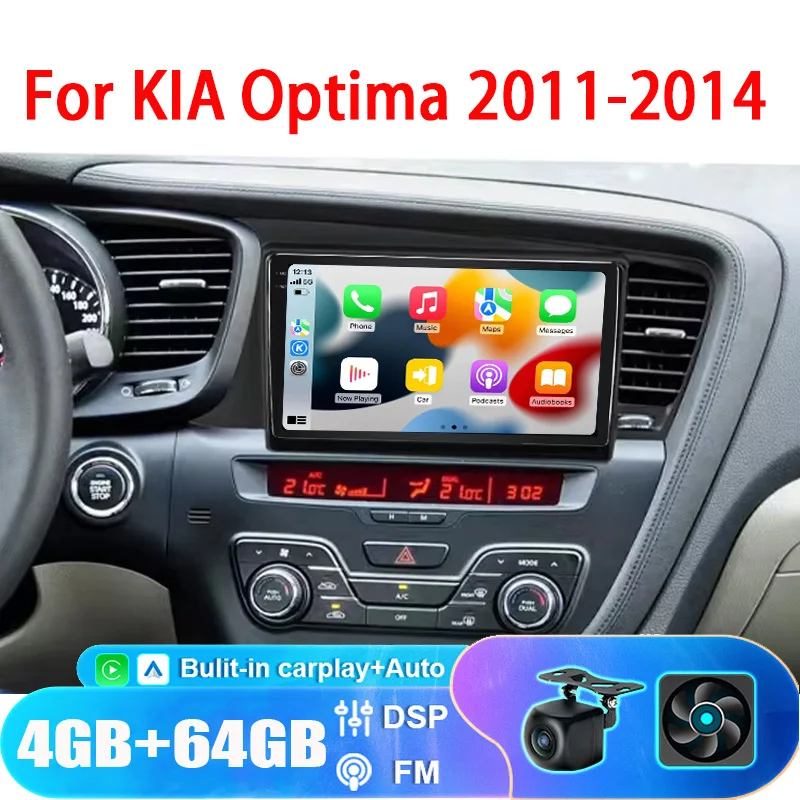 9"For KIA Optima 2011-2014 Multimedia Player Carplay Android Auto Wireless GPS Navigation Bluetooth 2in Intelligent System
9"For KIA Optima 2011-2014 Multimedia Player Carplay Android Auto Wireless GPS Navigation Bluetooth 2in Intelligent System