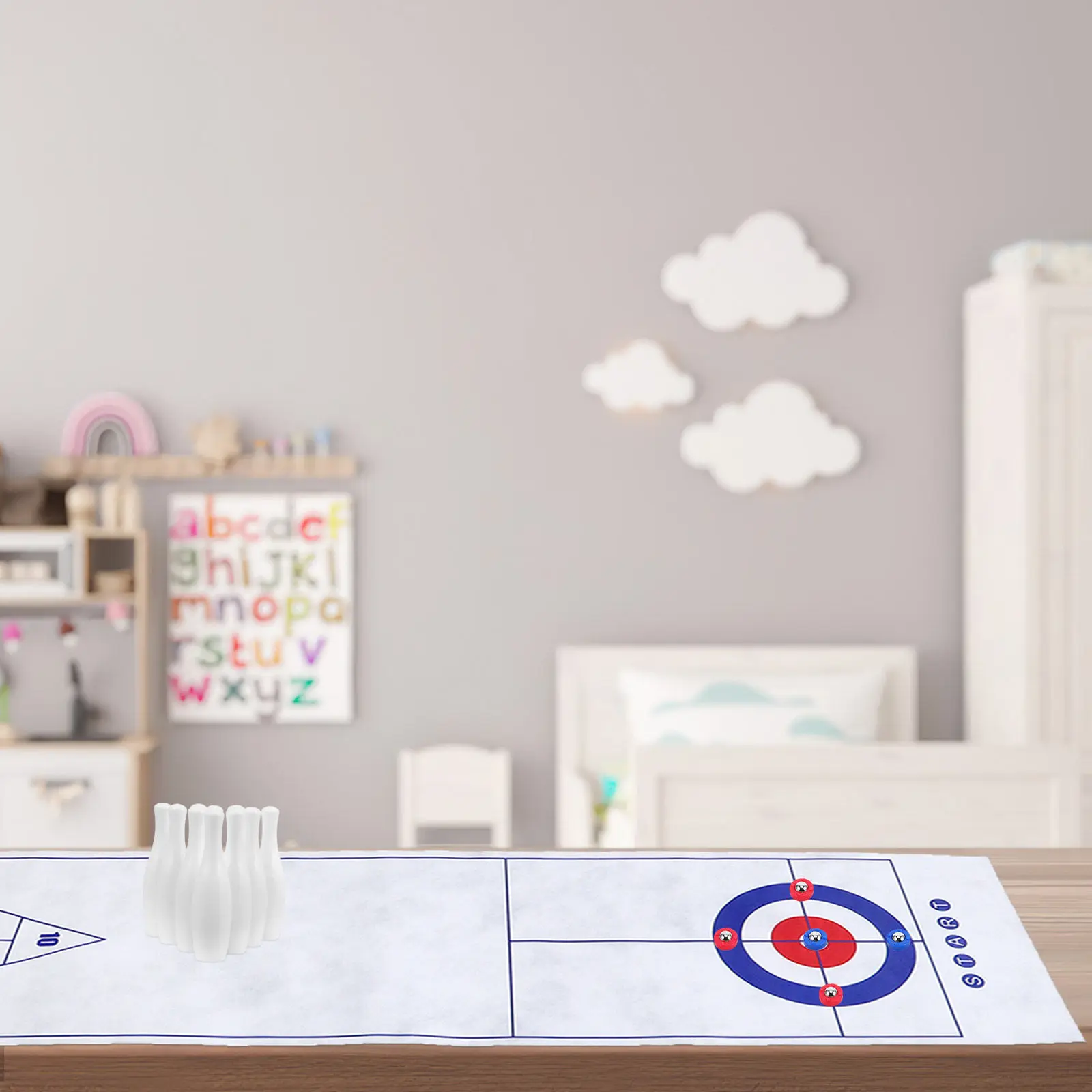 1Set Mini Desktop Bowling Set Indoor Interactive Family Parent Child Office Portable Game Mini Table Bowling Game
1Set Mini Desktop Bowling Set Indoor Interactive Family Parent Child Office Portable Game Mini Table Bowling Game