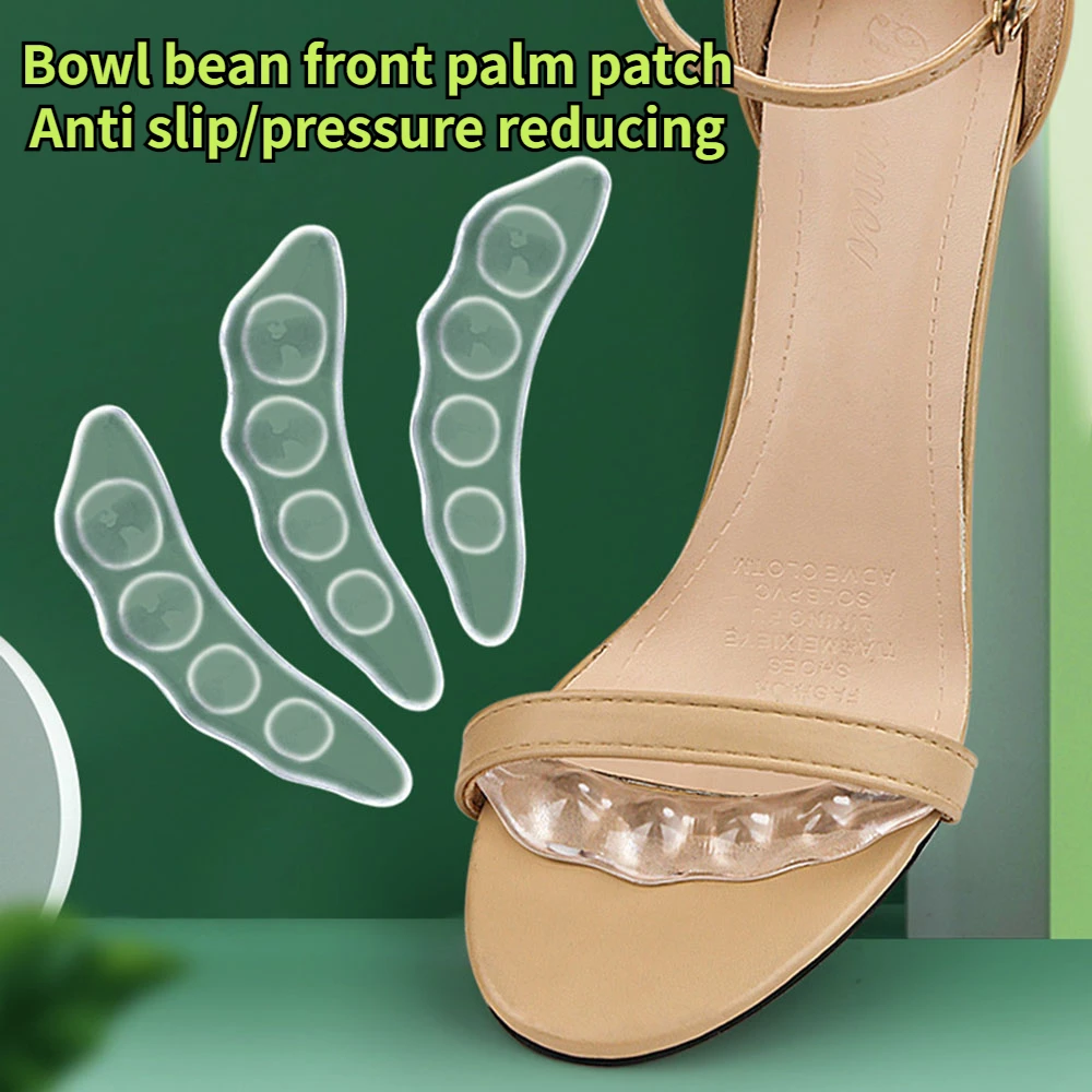 2Pcs Non-slip Insoles Stickers for Women High Heels Flip Flop Sandals Silicone Inserts Self-adhesive Foot Patch Gel Forefoot Pad
2Pcs Non-slip Insoles Stickers for Women High Heels Flip Flop Sandals Silicone Inserts Self-adhesive Foot Patch Gel Forefoot Pad
