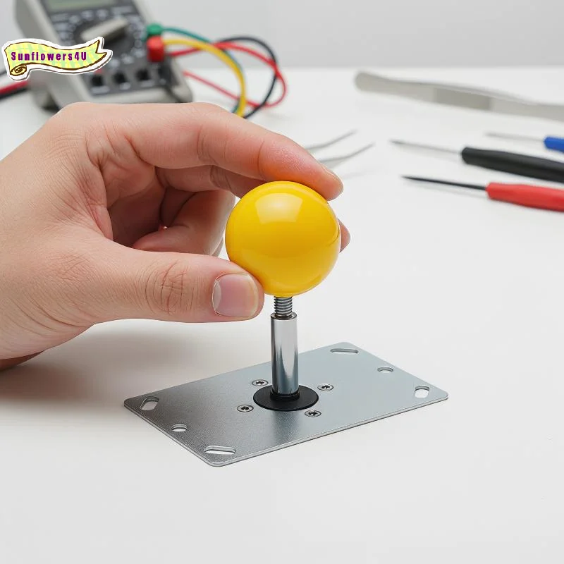 M6 Round Arcade Joystick Ball Top Head Replacement DIY Accessory for Home Game Room Consoles
M6 Round Arcade Joystick Ball Top Head Replacement DIY Accessory for Home Game Room Consoles