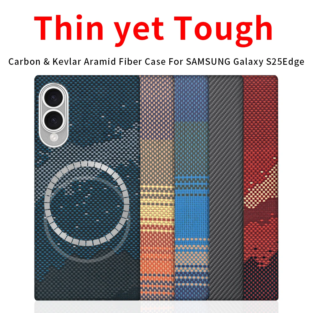 For samsung s25 edge carbon case aramid fiber kevlar magsafe fabric thin hard cover magnetic balck Slim light red 600d premium
For samsung s25 edge carbon case aramid fiber kevlar magsafe fabric thin hard cover magnetic balck Slim light red 600d premium