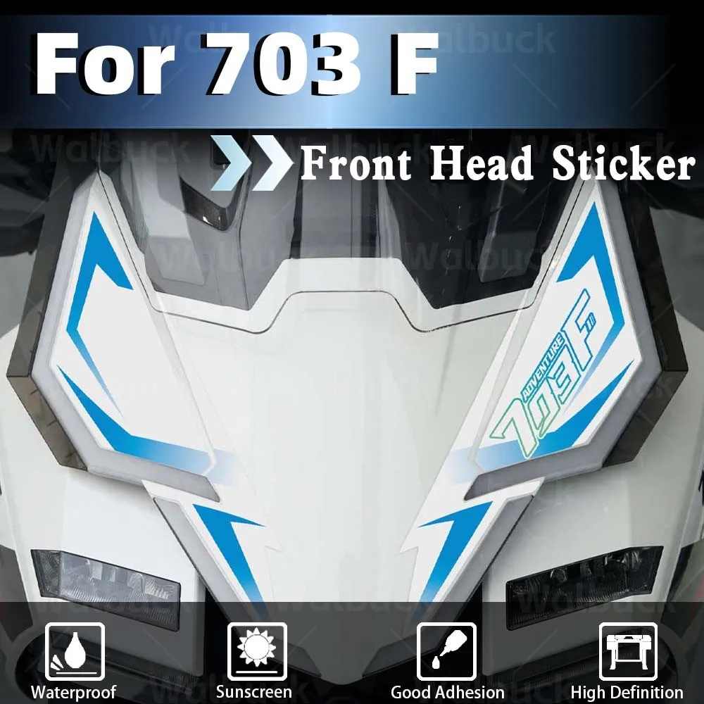Motorcycle Stickers Head Front Fairing Scooter Decoration Accessories Anti-Scratch Decals For Zontes 703F 703 F Adventure 2024
Motorcycle Stickers Head Front Fairing Scooter Decoration Accessories Anti-Scratch Decals For Zontes 703F 703 F Adventure 2024