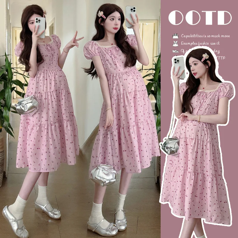 Pregnant Women's Summer Dress 2025 New Sweet Floral High-end Feeling Pregnant Women's Dress
Pregnant Women's Summer Dress 2025 New Sweet Floral High-end Feeling Pregnant Women's Dress