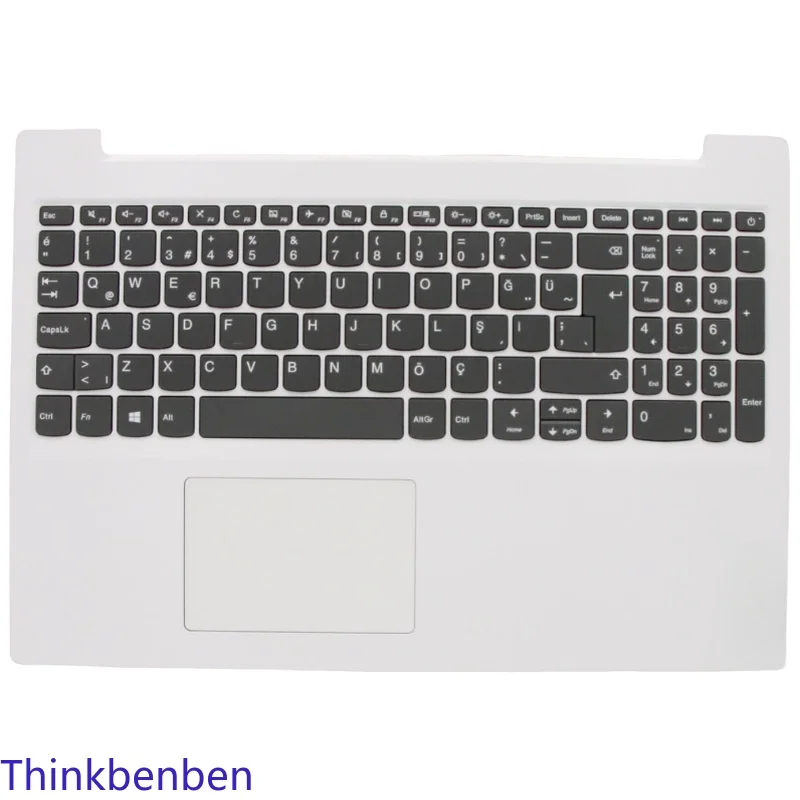 TR Turkish White Keyboard Upper Case Palmrest Shell Cover For Lenovo Ideapad L340 15 15IWL API 5CB0U42885
TR Turkish White Keyboard Upper Case Palmrest Shell Cover For Lenovo Ideapad L340 15 15IWL API 5CB0U42885