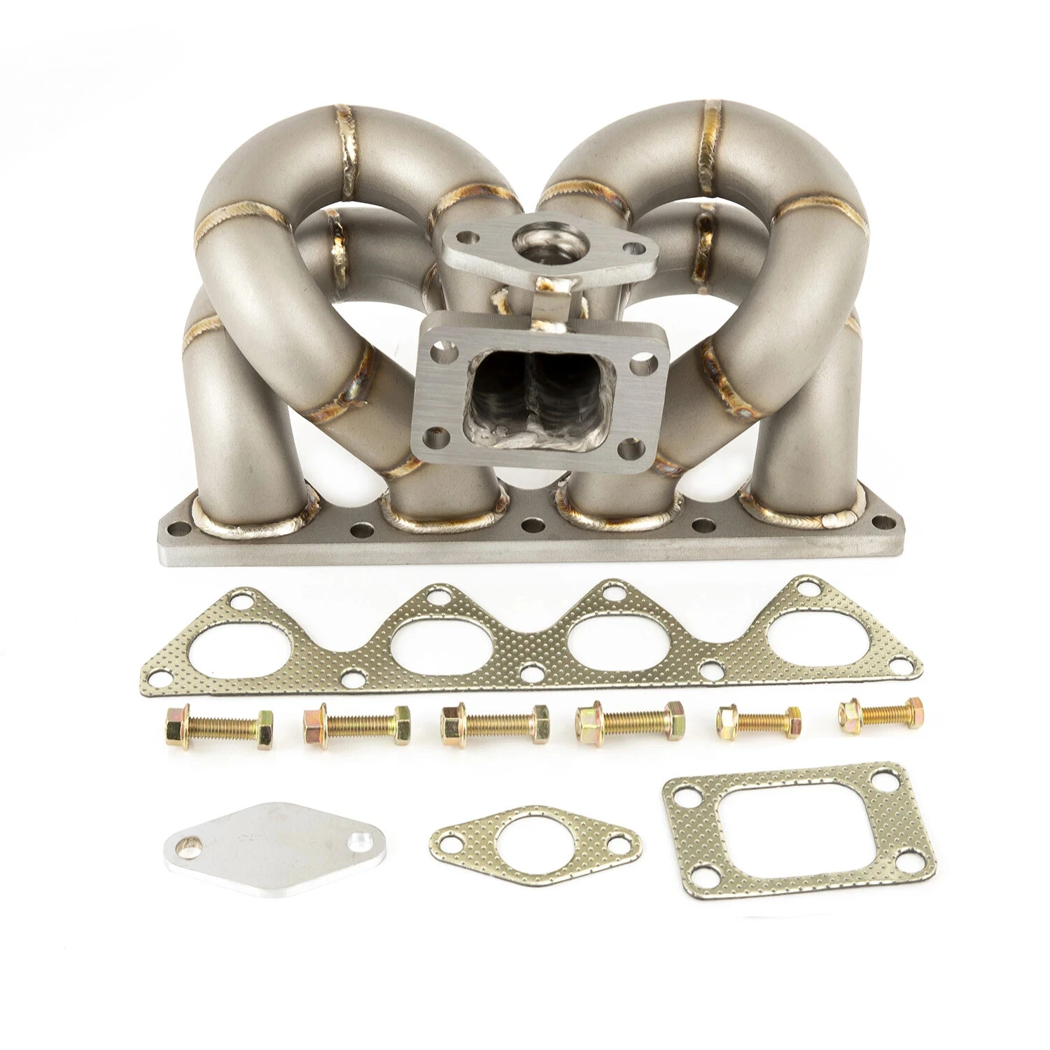 Turbo Manifold for Acura Integra Honda Civic Del Sol B16 B18 DOHC T3 38mm WG
Turbo Manifold for Acura Integra Honda Civic Del Sol B16 B18 DOHC T3 38mm WG
