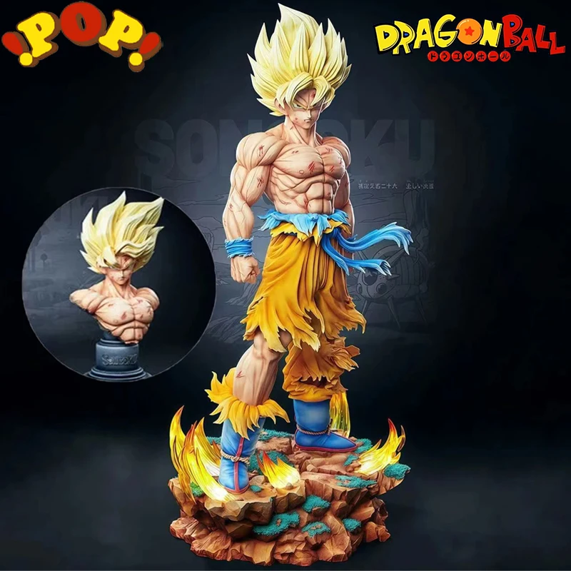 Jt Toy Dragon Ball Son Goku Figure Replaceable Heads Led Base Super Saiyan Goku Action Figure Collection Model Desktop Toy Gifts
Jt Toy Dragon Ball Son Goku Figure Replaceable Heads Led Base Super Saiyan Goku Action Figure Collection Model Desktop Toy Gifts
