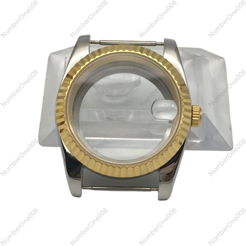36Mm Substitute For Seiko Watch Case Accessories European Adaptation Nh35 Movement Silver Gold with Calendar
36Mm Substitute For Seiko Watch Case Accessories European Adaptation Nh35 Movement Silver Gold with Calendar