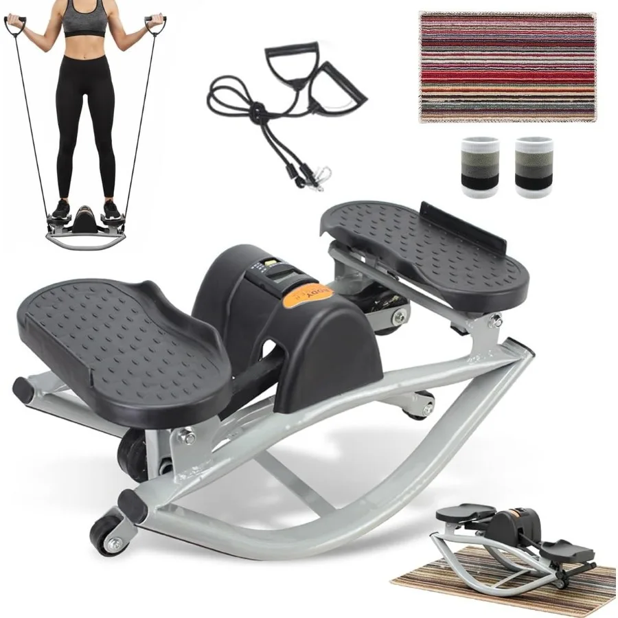 Боковой шаг-качалка для фитнеса, домашний тренажер для тренировок, малоударный шаговый шаг от стороны до боковой для коленей и суставов, портативный компактный ножной тренажер
Боковой шаг-качалка для фитнеса, домашний тренажер для тренировок, малоударный шаговый шаг от стороны до боковой для коленей и суставов, портативный компактный ножной тренажер