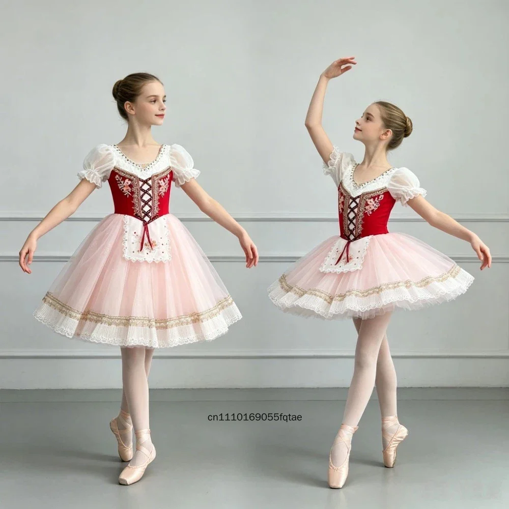 Women Girls Long Ballet Dress Adjustable Skirt Stage Performance Costume For Festival Recital Group Dance Wear
Women Girls Long Ballet Dress Adjustable Skirt Stage Performance Costume For Festival Recital Group Dance Wear