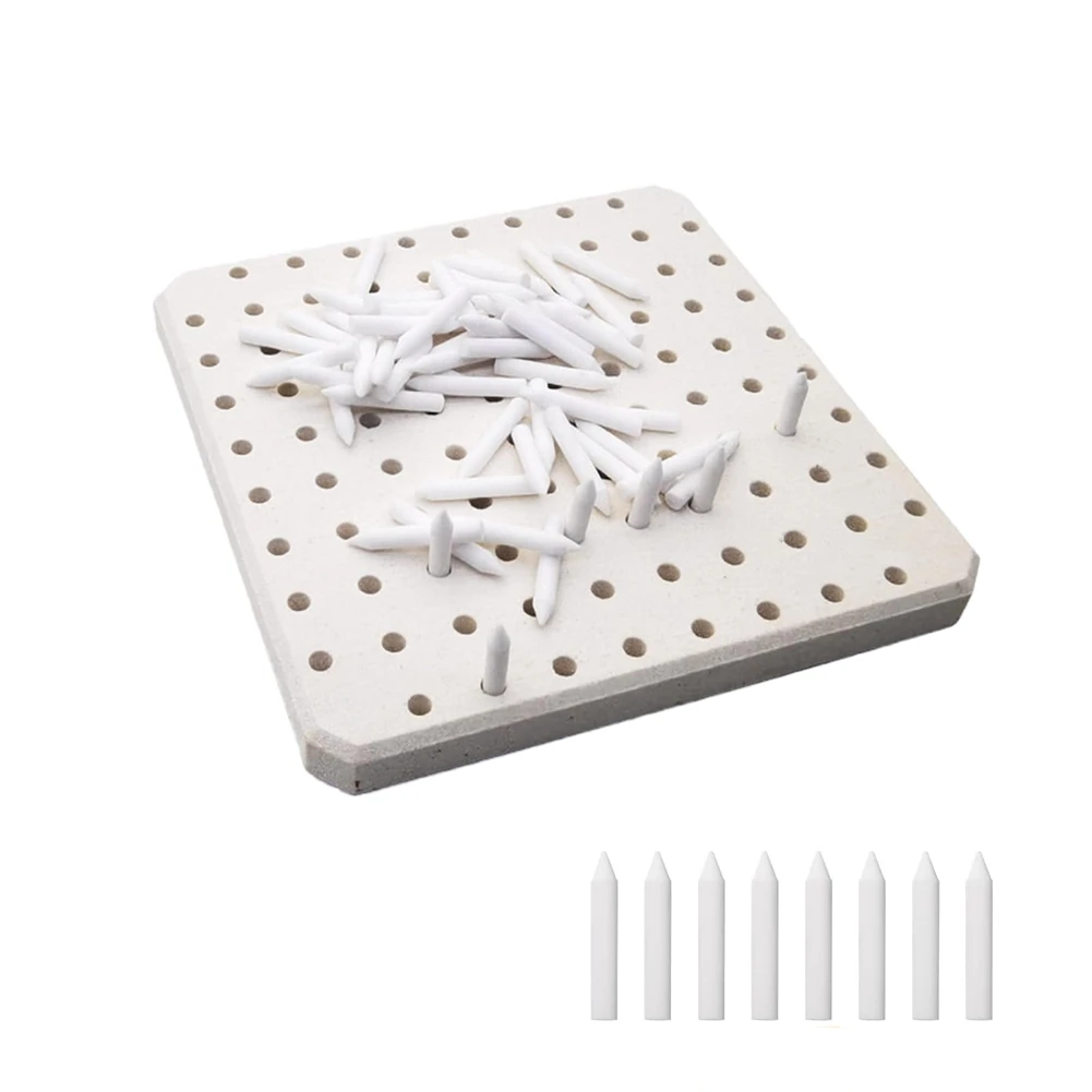 AT84- Porous Refractory Mats, Reusable Pottery Mats & Anti-Stick Refractory Conical Support Nails For Lovers
AT84- Porous Refractory Mats, Reusable Pottery Mats & Anti-Stick Refractory Conical Support Nails For Lovers