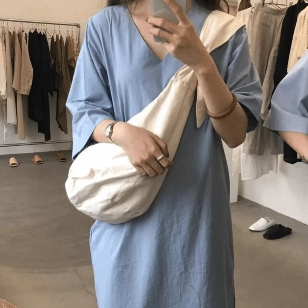 Casual Large Capacity Canvas Crossbody Bag Handbag Korean Style Cloth Chest Bag Waist Bag Shoulder Bag Dumpling Bag Men
Casual Large Capacity Canvas Crossbody Bag Handbag Korean Style Cloth Chest Bag Waist Bag Shoulder Bag Dumpling Bag Men