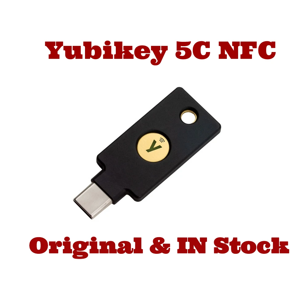 Yubico YubiKey 5C NFC USB-C Security Key,WebAuthn, FIDO2 CTAP1, FIDO2 CTAP2, Universal 2nd Factor (U2F)
Yubico YubiKey 5C NFC USB-C Security Key,WebAuthn, FIDO2 CTAP1, FIDO2 CTAP2, Universal 2nd Factor (U2F)