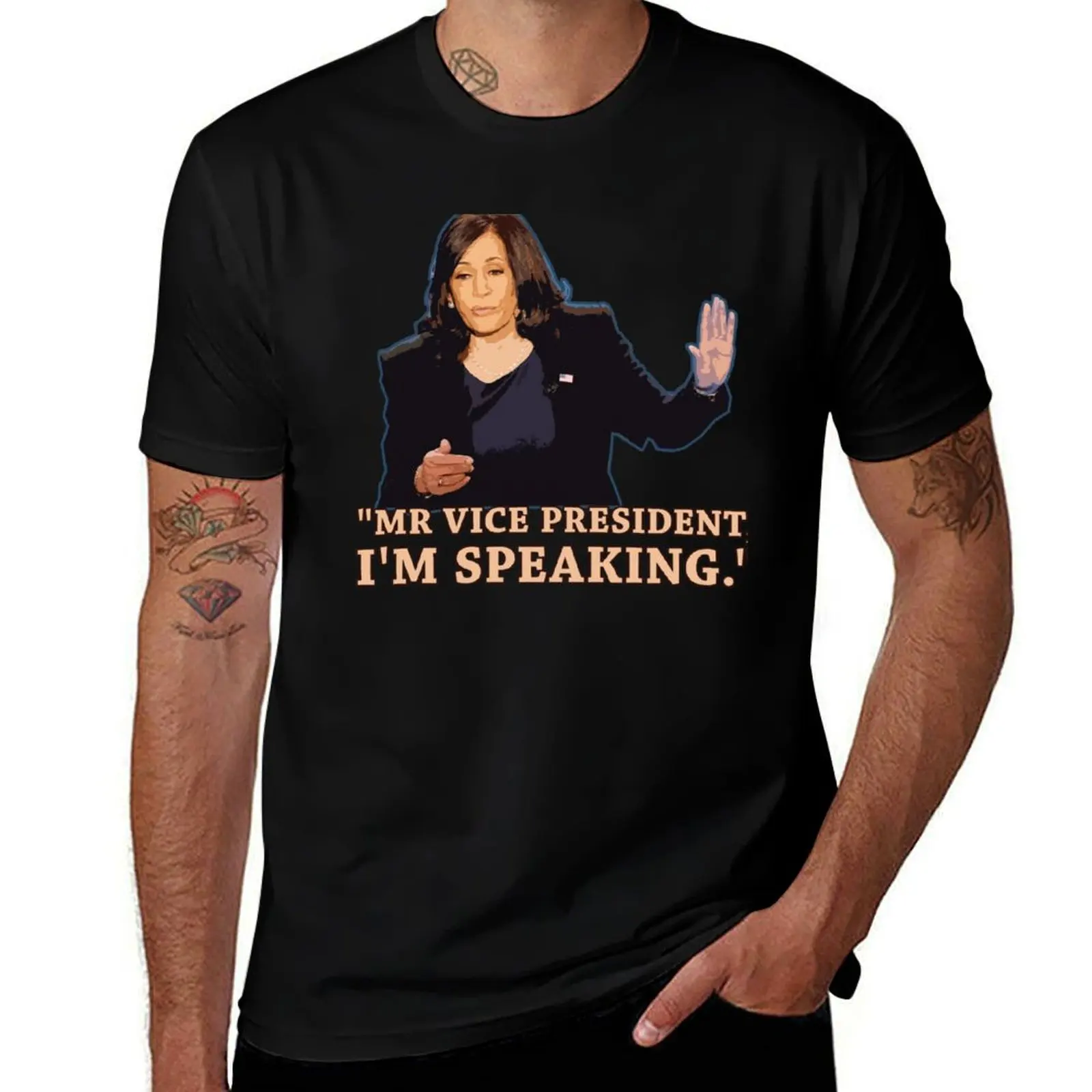Kamala Harris Mr Vice President, I'm Speaking T-Shirt vintage cotton man t-shirts men t shirts high quality
Kamala Harris Mr Vice President, I'm Speaking T-Shirt vintage cotton man t-shirts men t shirts high quality