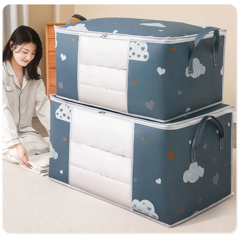 New Foldable Storage Bags Clothes Cabinet Organizer with Cloud Print for Blanket Quilt Closet Sweater Boxes Pouches Fashion Sale
New Foldable Storage Bags Clothes Cabinet Organizer with Cloud Print for Blanket Quilt Closet Sweater Boxes Pouches Fashion Sale
