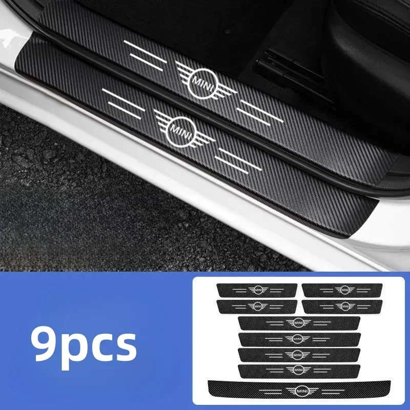 1-9pcs For Mini Cooper F54 F55 F56 F57 F60 R50 R56 R57 R58 R52 R53 Car Logo Threshold Protective Sticker Anti Scratch Waterproof 
1-9pcs For Mini Cooper F54 F55 F56 F57 F60 R50 R56 R57 R58 R52 R53 Car Logo Threshold Protective Sticker Anti Scratch Waterproof