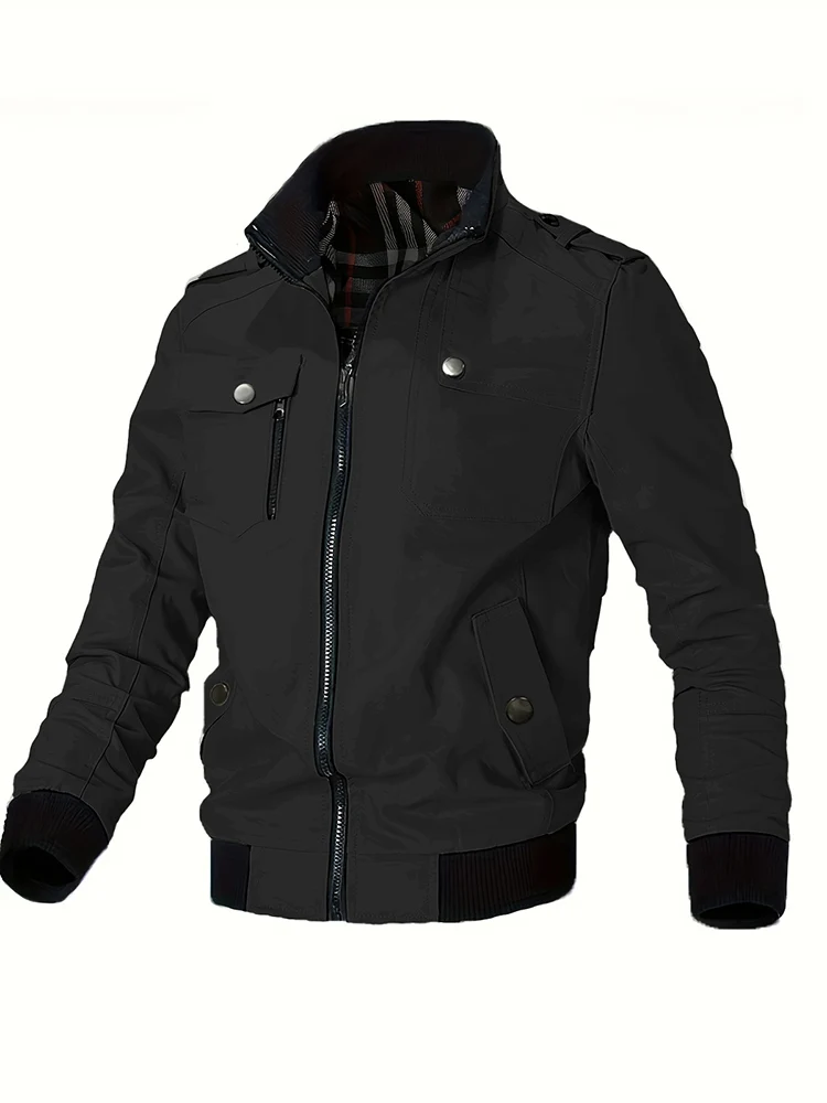 Men's Windproof Stand Collar Outdoor Jackets Autumn Winter Keep Warm Hiking Mountaineering Zipper Jackets Retro Man Jacket Coats
Men's Windproof Stand Collar Outdoor Jackets Autumn Winter Keep Warm Hiking Mountaineering Zipper Jackets Retro Man Jacket Coats