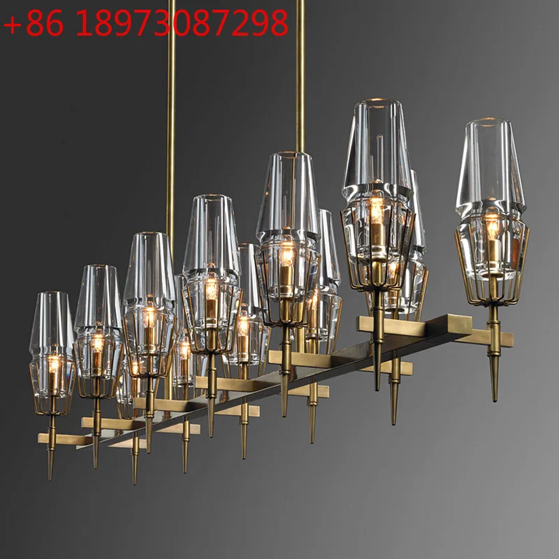 Postmodern light luxury simple restaurant chandelier American retro villa bar counter atmospheric living room Nordic chandelier
Postmodern light luxury simple restaurant chandelier American retro villa bar counter atmospheric living room Nordic chandelier