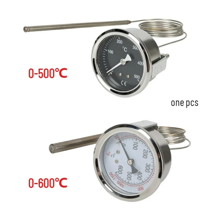 1PCS Thermometer Pointer Temperature Display Metal Plate for Ovens Boilers and Pizza Stove Stainless Steel 0-500/600 ℃
1PCS Thermometer Pointer Temperature Display Metal Plate for Ovens Boilers and Pizza Stove Stainless Steel 0-500/600 ℃