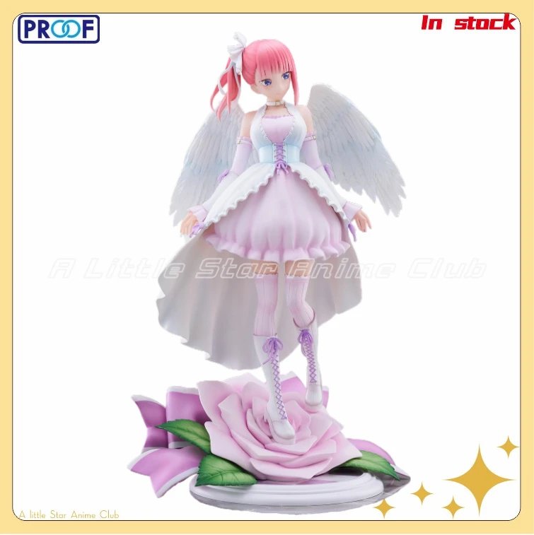 In Stock Original PROOF Gotoubun No Hanayome ∬ Nakano Nino Angel 1/7 Anime Figure Model Collection Toys Gifts
In Stock Original PROOF Gotoubun No Hanayome ∬ Nakano Nino Angel 1/7 Anime Figure Model Collection Toys Gifts