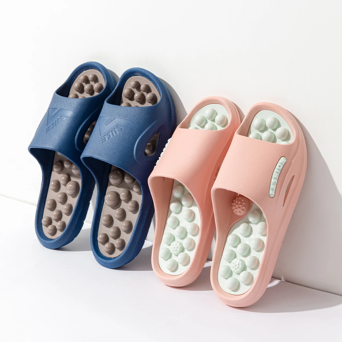 Summer Women Massage Slippers PVC Non-slip Unisex Home Slippers Comfortable Lightweight Indoor Outdoor Slides
Summer Women Massage Slippers PVC Non-slip Unisex Home Slippers Comfortable Lightweight Indoor Outdoor Slides