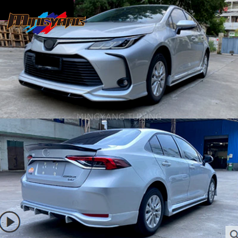 Factory Hot Selling High Fitment PP Plastics Bumper Lip Kit Spoiler Body Kit 2019-2022 for New Corolla Bodykit
Factory Hot Selling High Fitment PP Plastics Bumper Lip Kit Spoiler Body Kit 2019-2022 for New Corolla Bodykit
