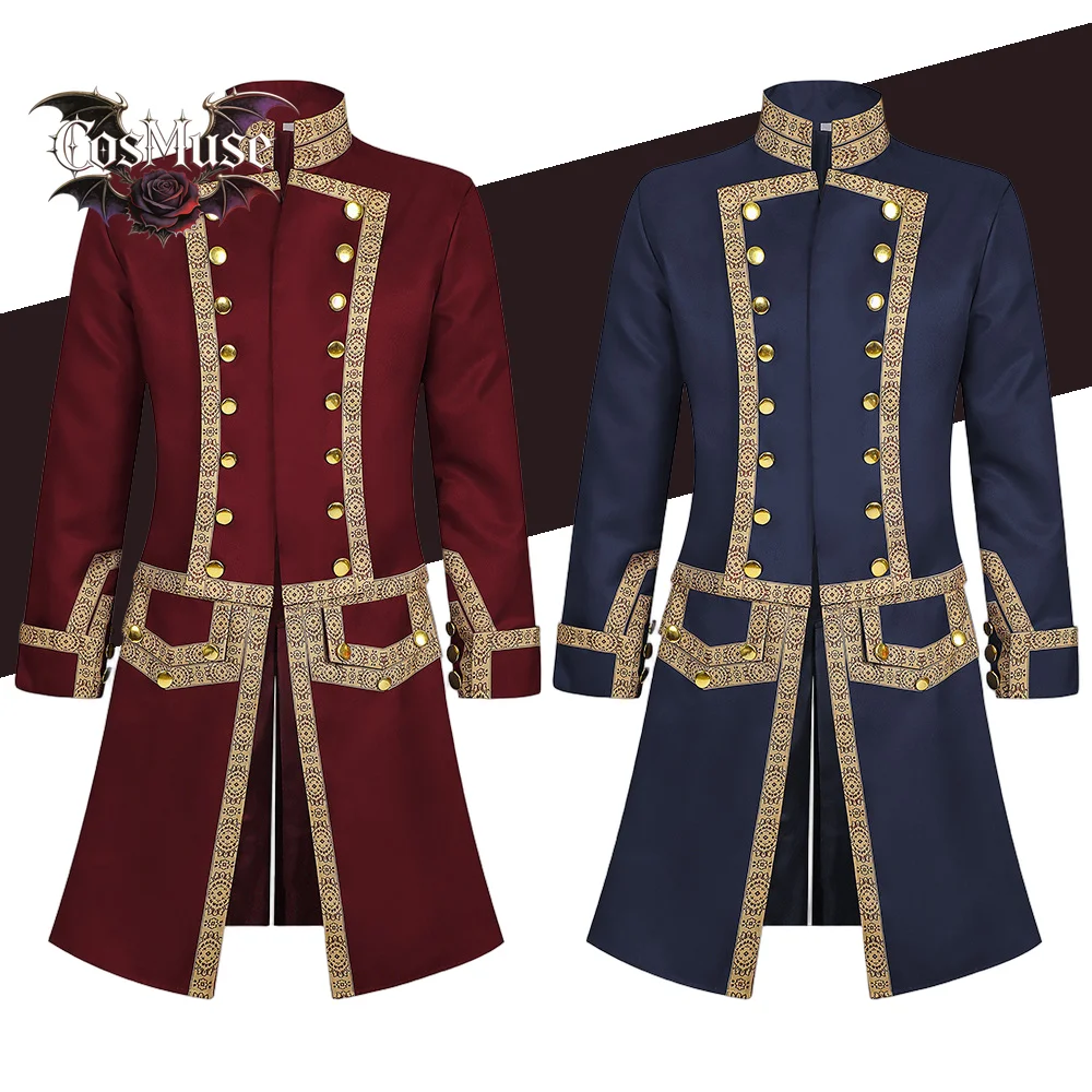 18th Century Men's Regency Military Uniform - Medieval Colonial Tuxedo George Washington Costume
18th Century Men's Regency Military Uniform - Medieval Colonial Tuxedo George Washington Costume