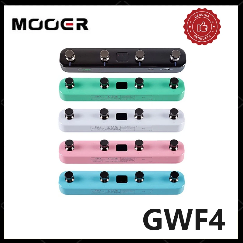 Mooer GWF4 Беспроводной педальный переключатель для Prime P1 Smart Guitar Pedal и электрогитары Gtrs
Mooer GWF4 Беспроводной педальный переключатель для Prime P1 Smart Guitar Pedal и электрогитары Gtrs