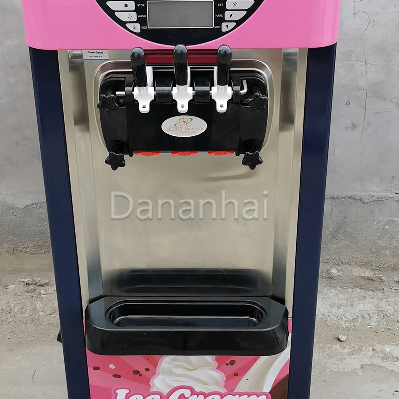 Vertical Stainless Steel Ice Cream Machine - Fully Automatic Pre-Cooled Soft Cone Frozen Yogurt Maker for Home Use
Vertical Stainless Steel Ice Cream Machine - Fully Automatic Pre-Cooled Soft Cone Frozen Yogurt Maker for Home Use