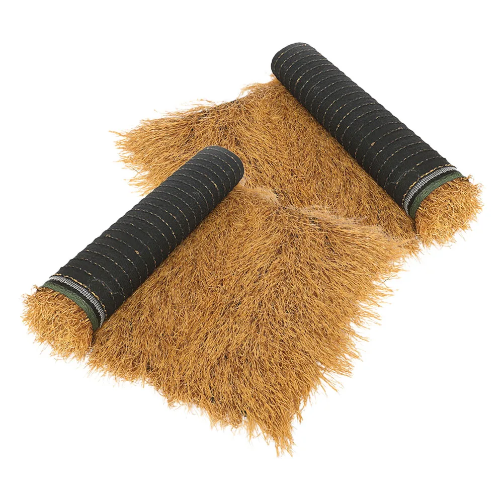 2pcs Artificial Thatch Roofing Decoration Simulated Straw Garden Landscaping DIY Fake Grass Mat Brown 1x0.5m PE Lifelike Easy 
2pcs Artificial Thatch Roofing Decoration Simulated Straw Garden Landscaping DIY Fake Grass Mat Brown 1x0.5m PE Lifelike Easy