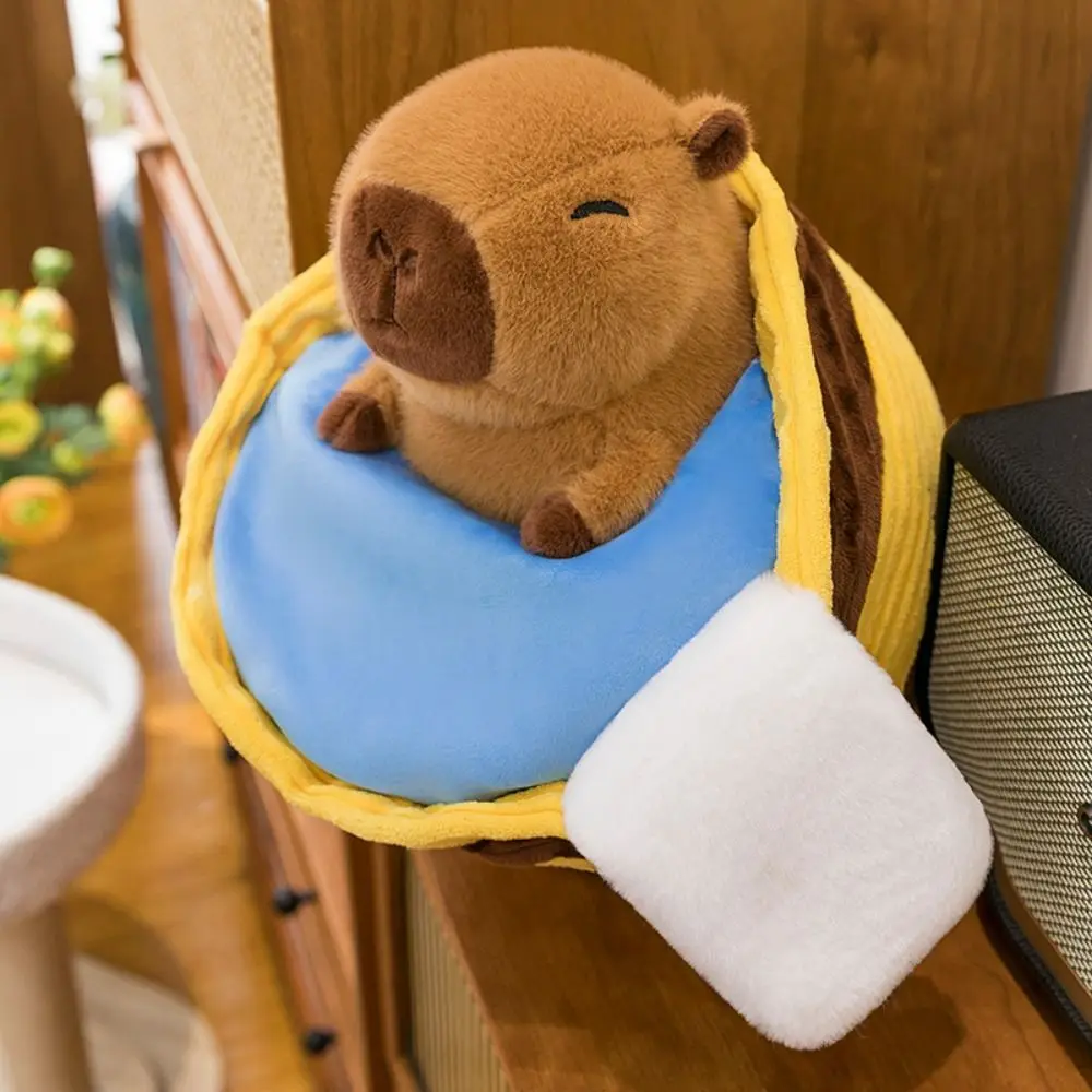 Funny Fluffy Plush Capybara Plush Toy Brown Soft Cartoon Capybara Cotton Doll Cute Plush Animal Capybara Stuffed Doll Birthday
Funny Fluffy Plush Capybara Plush Toy Brown Soft Cartoon Capybara Cotton Doll Cute Plush Animal Capybara Stuffed Doll Birthday
