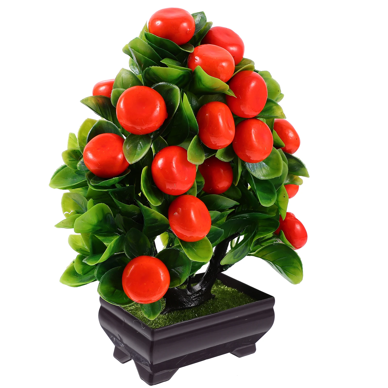 Artificial Bonsai Simulated Fruit Plants Vivid Plastic Fake Potted Decor for Home Office Room Faux Greenery
Artificial Bonsai Simulated Fruit Plants Vivid Plastic Fake Potted Decor for Home Office Room Faux Greenery