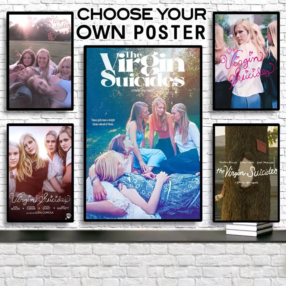 Classic Flim The Virgin S-Suicides Painting Calligraphy Canvas Poster: Crease Free Waterproof Durable All Space Wall Decor
Classic Flim The Virgin S-Suicides Painting Calligraphy Canvas Poster: Crease Free Waterproof Durable All Space Wall Decor