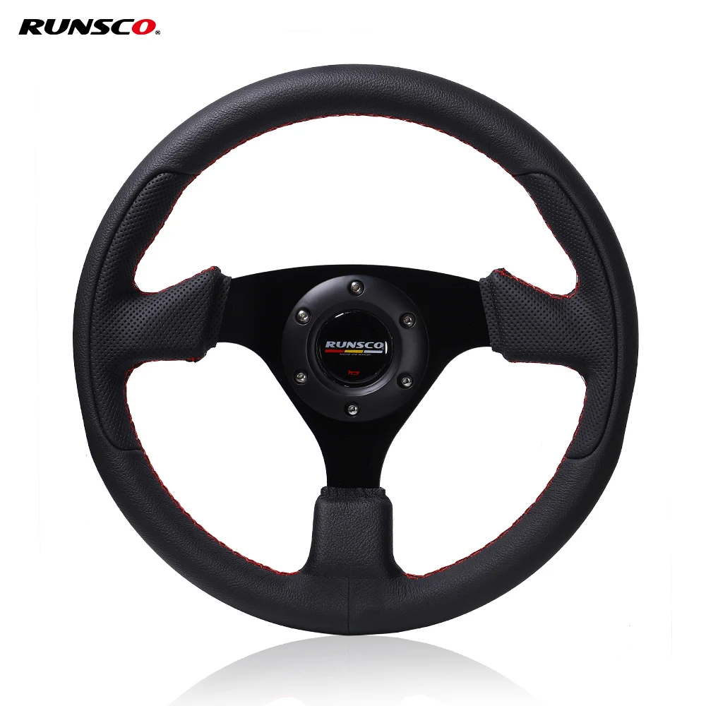 13Inch 330mm Steering Wheel Leather Drift Sim Racing Game Steering Wheel Flat 6061-T6 Aluminum Frame
13Inch 330mm Steering Wheel Leather Drift Sim Racing Game Steering Wheel Flat 6061-T6 Aluminum Frame