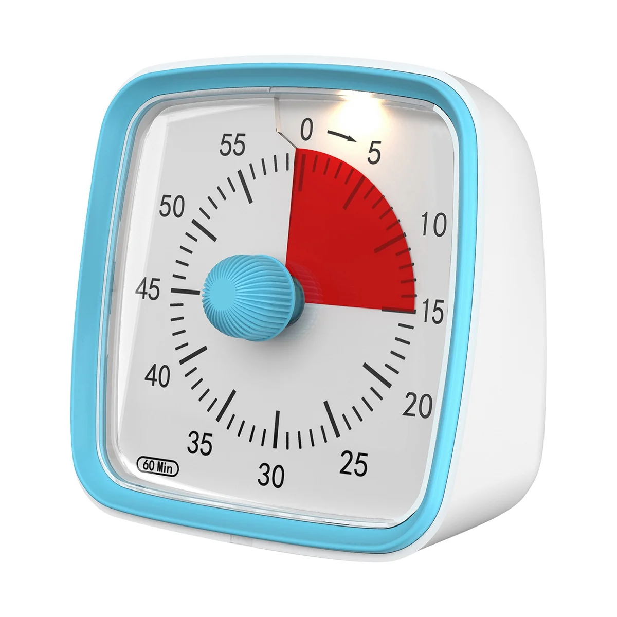 Visual Timer with Night Light, 60 Minutes Countdown Timer and Adults, Time Management Tool (Blue)
Visual Timer with Night Light, 60 Minutes Countdown Timer and Adults, Time Management Tool (Blue)