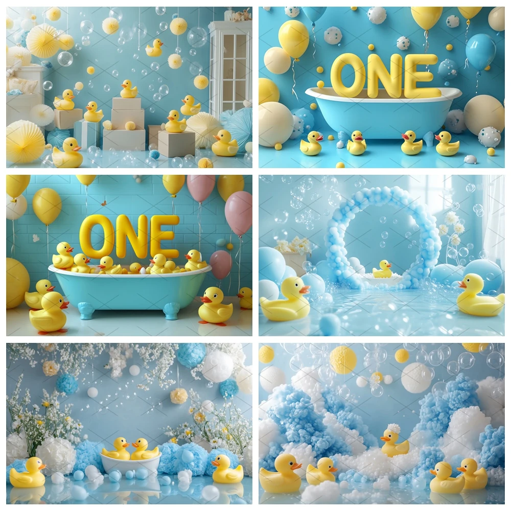 Newborn Baby 1st Birthday Party Backdrop for Photography Bathroom Bathtub Little Yellow Duck Baby Shower Photo Background Decor
Newborn Baby 1st Birthday Party Backdrop for Photography Bathroom Bathtub Little Yellow Duck Baby Shower Photo Background Decor