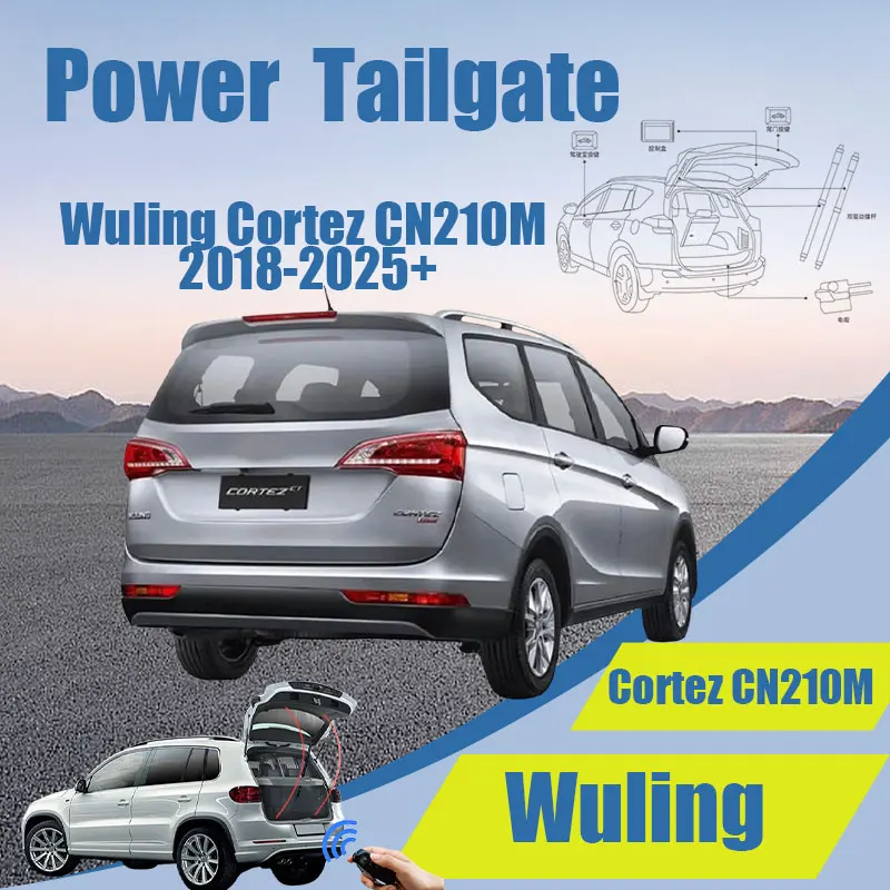 For Wuling Cortez CN210M 2018-2025+ Car Electric Tailgate Modified Auto Intelligent Power Operated Trunk Automatic Lifting Door
For Wuling Cortez CN210M 2018-2025+ Car Electric Tailgate Modified Auto Intelligent Power Operated Trunk Automatic Lifting Door