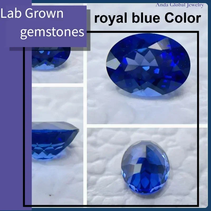L-Lab Grown Sapphire Oval Cut Blue Color Gems High Quality Low Cost For Jewelry Setting&Custom Design Selectable AGL Certificate
L-Lab Grown Sapphire Oval Cut Blue Color Gems High Quality Low Cost For Jewelry Setting&Custom Design Selectable AGL Certificate