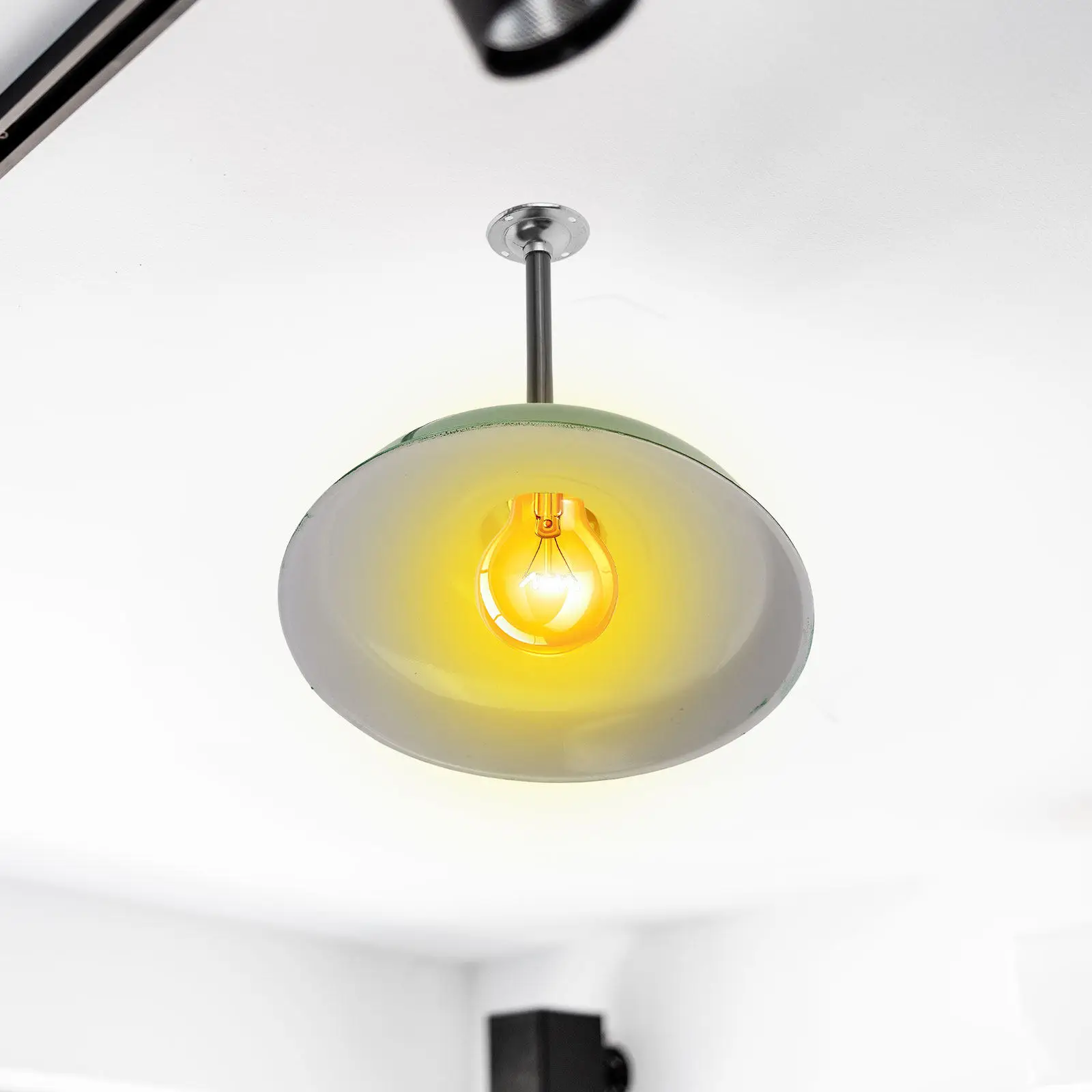 Retro Green Enamel Lamp Shade Protective Light Cover Waterproof Industrial Ceiling Lamp Shade Replacement Bulb Guard for Outdoor
Retro Green Enamel Lamp Shade Protective Light Cover Waterproof Industrial Ceiling Lamp Shade Replacement Bulb Guard for Outdoor